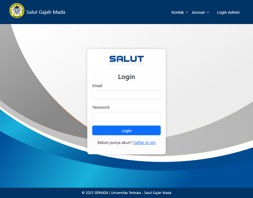 Aplikasi Pengolahan Data Mahasiswa Berbasis Website
